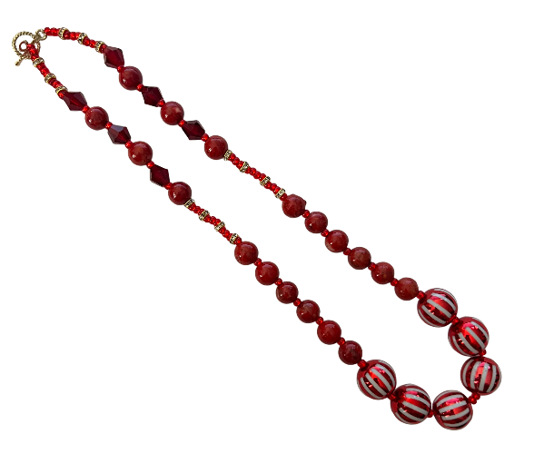 red jasper necklace