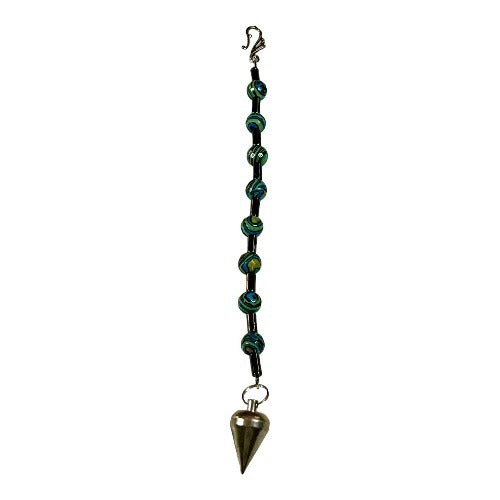 Turquoise and Hematite Pendulum