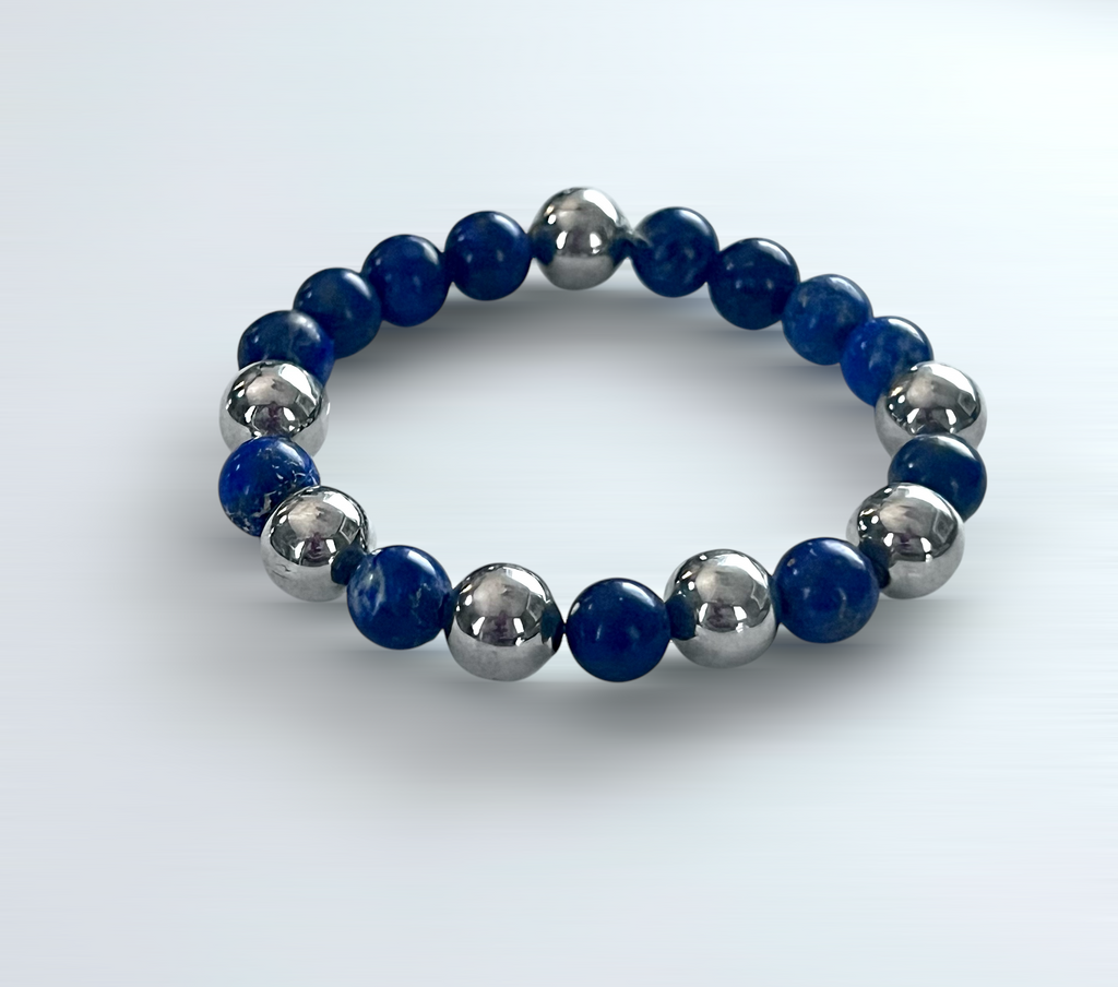 Mystic Blue Lapis Dream Bracelet