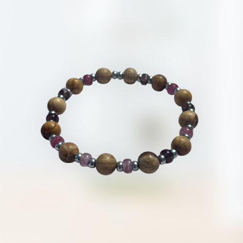 Spiritually Inspired Sandalwood Bracelet