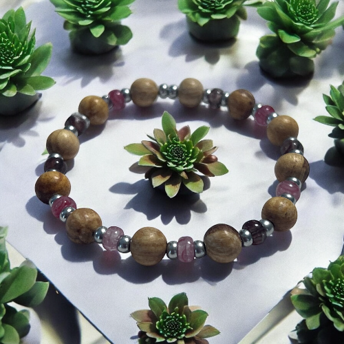 Spiritually Inspired Sandalwood Bracelet