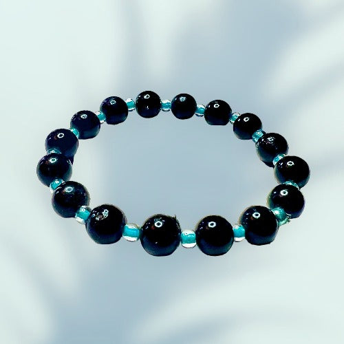 black obsidian bracelet