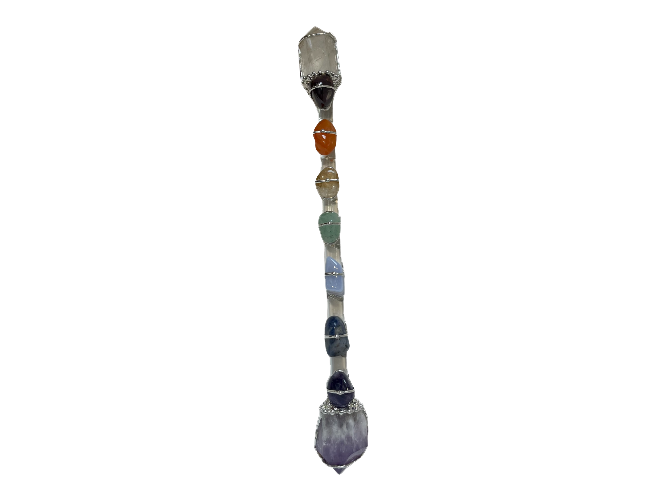  Large Chakra Balancer Crystal Healing WandView Details 25
