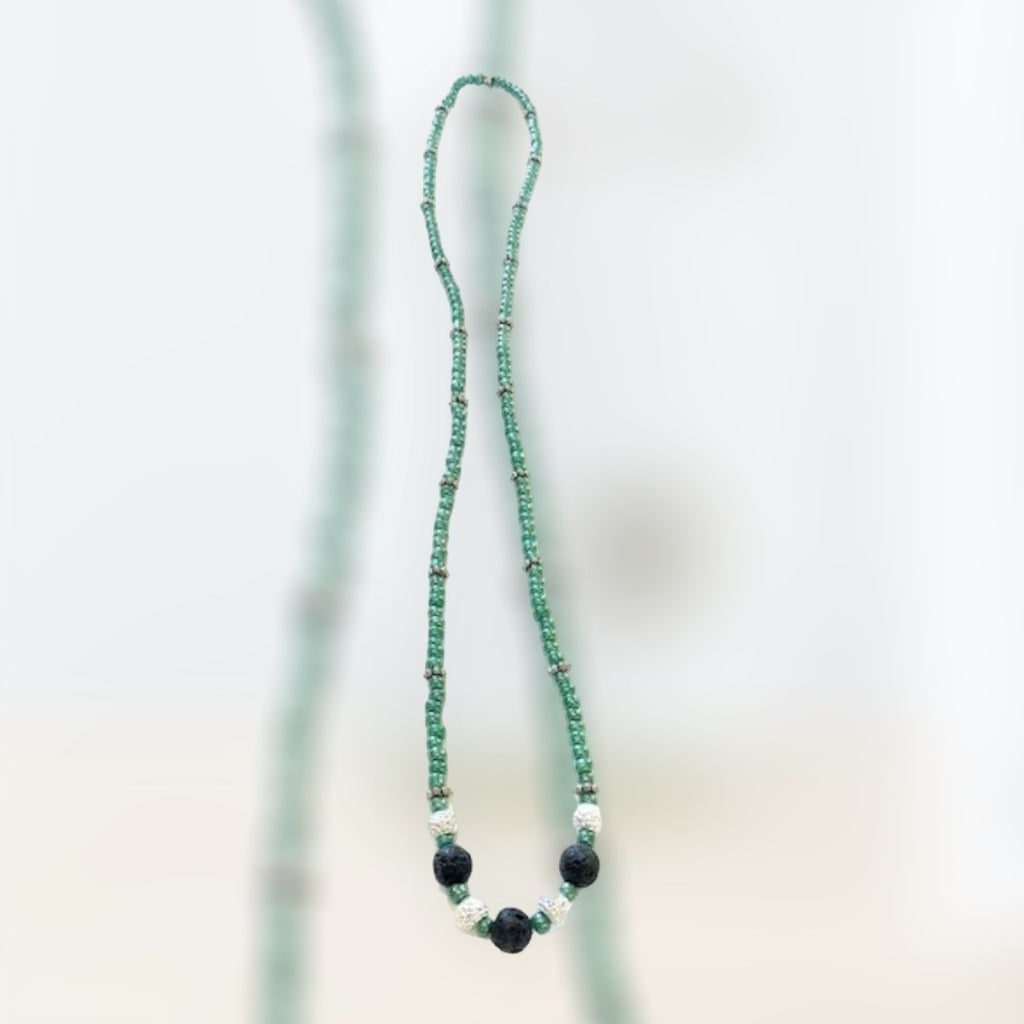 lava bead necklace