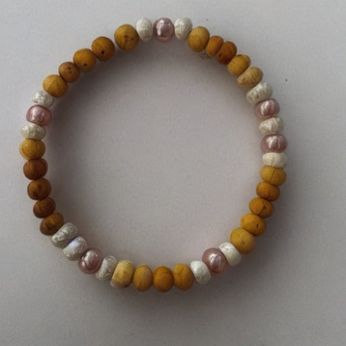 palo santo and lava bead bracelet