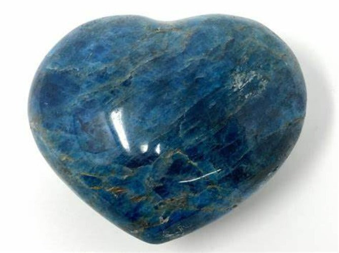 Puffy Heart Blue Apatite Stone