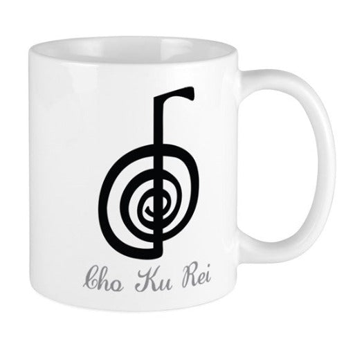 Reiki Power Symbol Cho Ku Rei Ceramic Mug