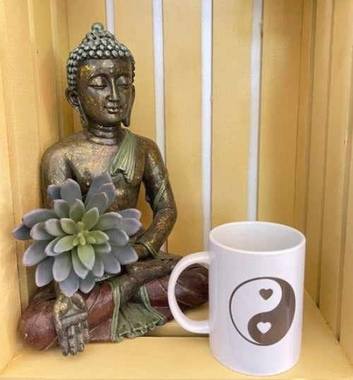 Ying Yang and Balance Coffee Cup