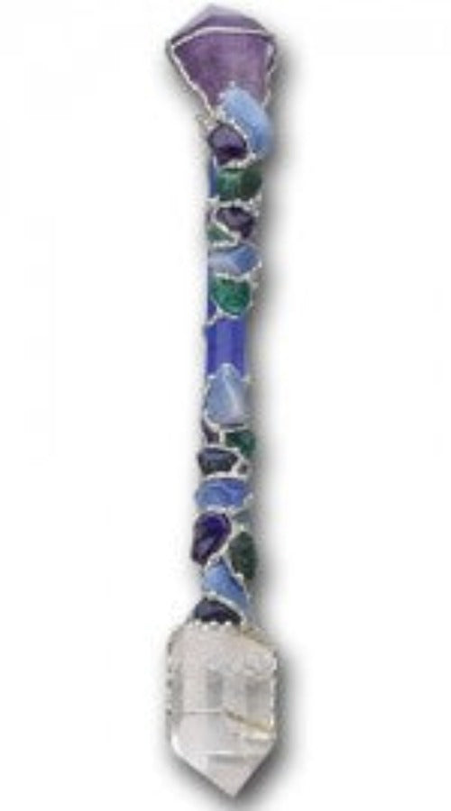 Large Fearless Crystal Healing Wand
