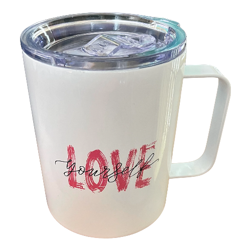 Love Yourself Cup With Lid