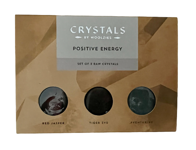 Positive Energy Crystals - Set of 3 Raw Crystals