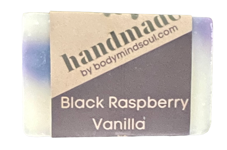 black rasberry vanilla bar soap