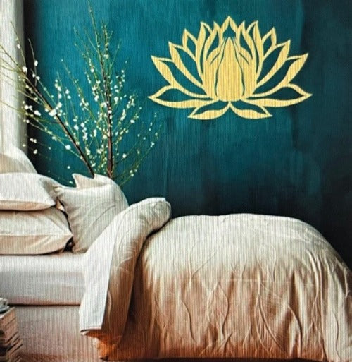 Lotus Wall Decal - Body Mind Soul