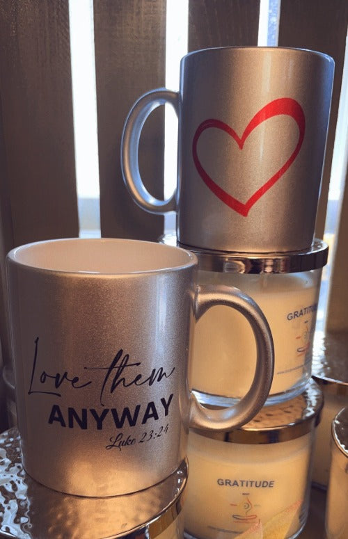 Love Them Anyway Coffee Cup - Body Mind Soul
