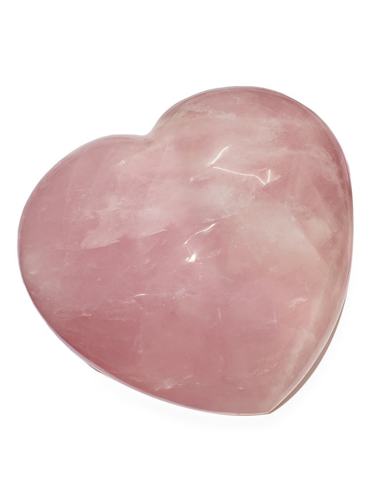 Heart Shaped Rose Quartz Stone