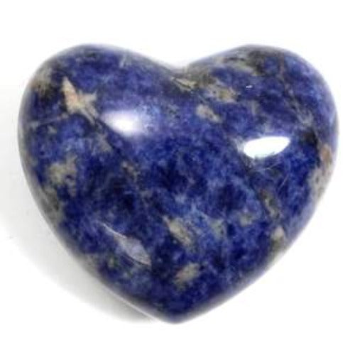 Heart Shaped Sodalite Stone
